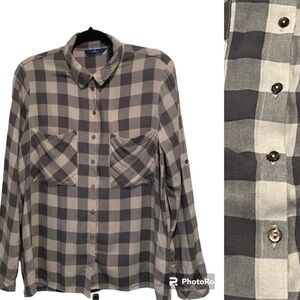 Tom Tailor size 40, plaid